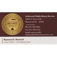 In-Demand Mobile Notary Services logo, In-Demand Mobile Notary Services contact details