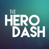 The Hero Dash logo, The Hero Dash contact details