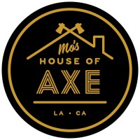 Mo's House of Axe logo, Mo's House of Axe contact details