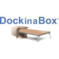 DockinaBox® logo, DockinaBox® contact details