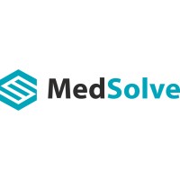 MedSolve logo, MedSolve contact details