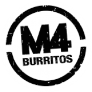 M4 Burritos logo, M4 Burritos contact details