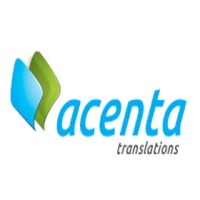 acenta translations logo, acenta translations contact details