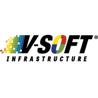 V-Soft Infrastructure logo, V-Soft Infrastructure contact details