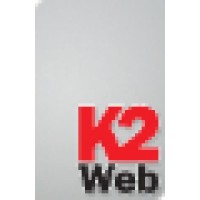 K2web logo, K2web contact details