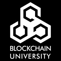 The Blockchain University logo, The Blockchain University contact details