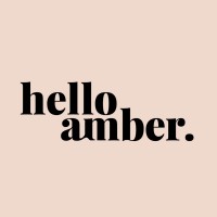 hello amber logo, hello amber contact details