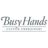 Busy Hands Embroidery logo, Busy Hands Embroidery contact details