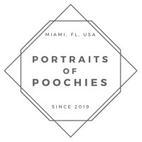 Portraits of Poochies logo, Portraits of Poochies contact details