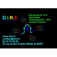 DIRE Electricité logo, DIRE Electricité contact details