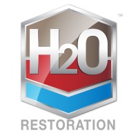 H2O Restoration logo, H2O Restoration contact details