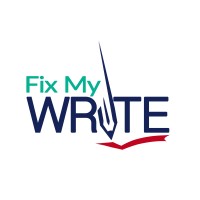 Fix My Write logo, Fix My Write contact details