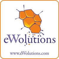 eWolutions logo, eWolutions contact details