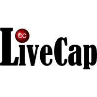 LiveCap logo, LiveCap contact details