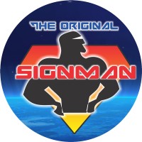 The Original Signman logo, The Original Signman contact details