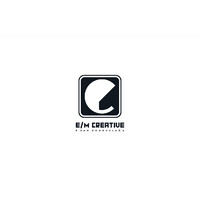 E/M Creative logo, E/M Creative contact details