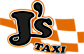 J's Taxi logo, J's Taxi contact details