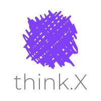 think.X logo, think.X contact details