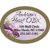 Anderson's Florist OBX logo, Anderson's Florist OBX contact details