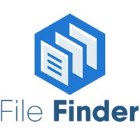 File Finder logo, File Finder contact details