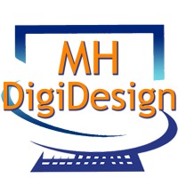 MH DigiDesign logo, MH DigiDesign contact details