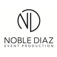 NOBLE DIAZ event production logo, NOBLE DIAZ event production contact details