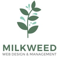 Milkweed Web logo, Milkweed Web contact details