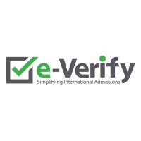 e-Verify logo, e-Verify contact details