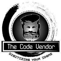 The Code Vendor logo, The Code Vendor contact details