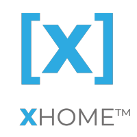 XHOME logo, XHOME contact details