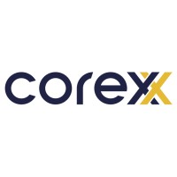 COREXX logo, COREXX contact details