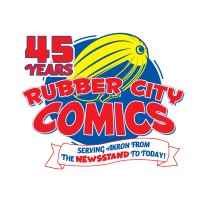 Rubber City Comics logo, Rubber City Comics contact details