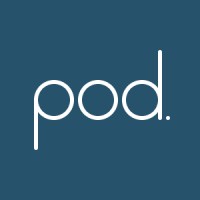 pod. logo, pod. contact details