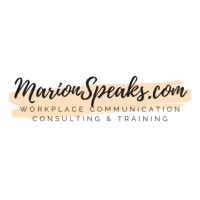 MarionSpeaks logo, MarionSpeaks contact details