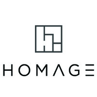 Homage logo, Homage contact details