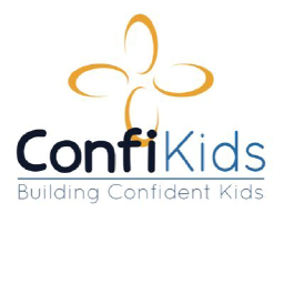 ConfiKids logo, ConfiKids contact details