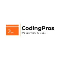 CodingPros logo, CodingPros contact details