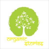 The Organic Stories logo, The Organic Stories contact details