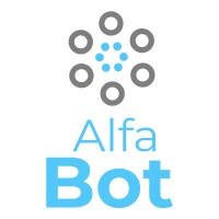 AlfaBot logo, AlfaBot contact details