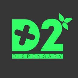 D2 Dispensary logo, D2 Dispensary contact details