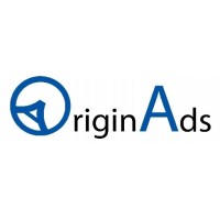 OriginAds logo, OriginAds contact details