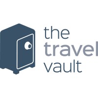 The Travel Vault logo, The Travel Vault contact details