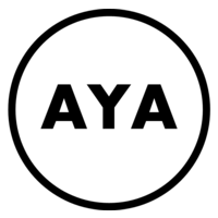 AYA logo, AYA contact details