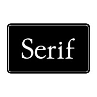 Serif logo, Serif contact details