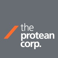 The Protean Corp logo, The Protean Corp contact details