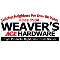 Weaver's Ace Hardware logo, Weaver's Ace Hardware contact details