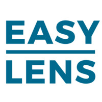 EasyLens logo, EasyLens contact details