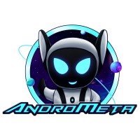 AndroMeta logo, AndroMeta contact details