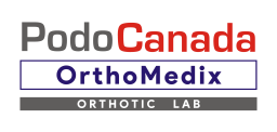 PodoCanada Orthotic CadCam logo, PodoCanada Orthotic CadCam contact details