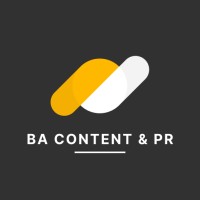 BA Content & PR logo, BA Content & PR contact details